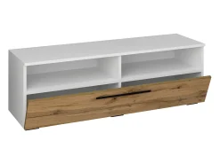 Móveis para TV Arila Branco/carvalho de mel A. 39 x L. 115 x P. 40 cm