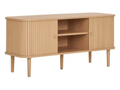 Móveis TV Nikko, Castanho, 113x40x51,5 cm, Kendra Home