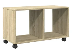 Móvel com rodas 72x33x42,5 cm deriv. de madeira carvalho sonoma