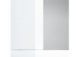 Móvel de Armazenamento CD/DVD Bigol Branco Extensível em Madeira 180x21x20 cm – 204 CD, 72 DVD, 40 Vídeos