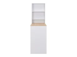 Móvel de bar com armário 115x59x200 cm branco PT887525