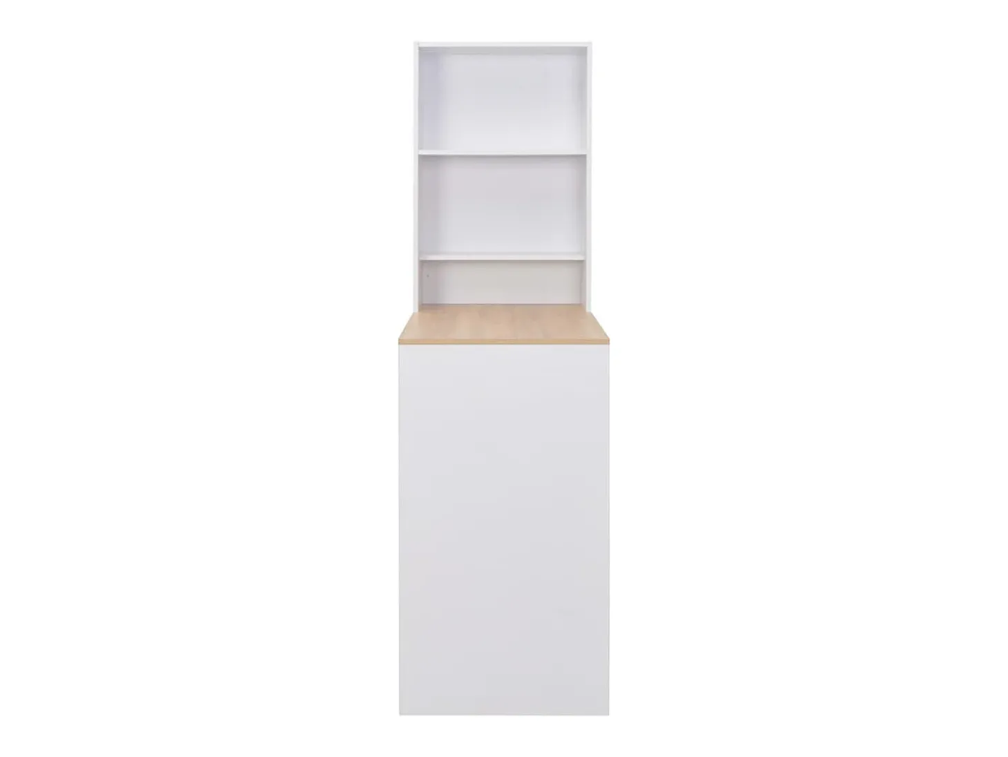 Móvel de bar com armário 115x59x200 cm branco PT887525