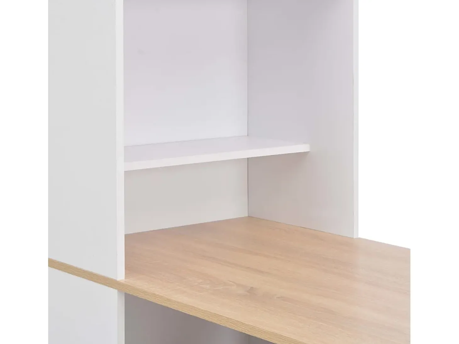 Móvel de bar com armário 115x59x200 cm branco PT887525