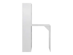 Móvel de bar com armário 115x59x200 cm branco PT768851