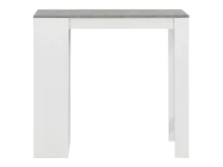 Móvel de bar com prateleira branco 110x50x103 cm PT871469