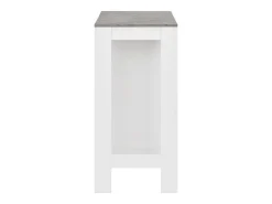 Móvel de bar com prateleira branco 110x50x103 cm PT871469