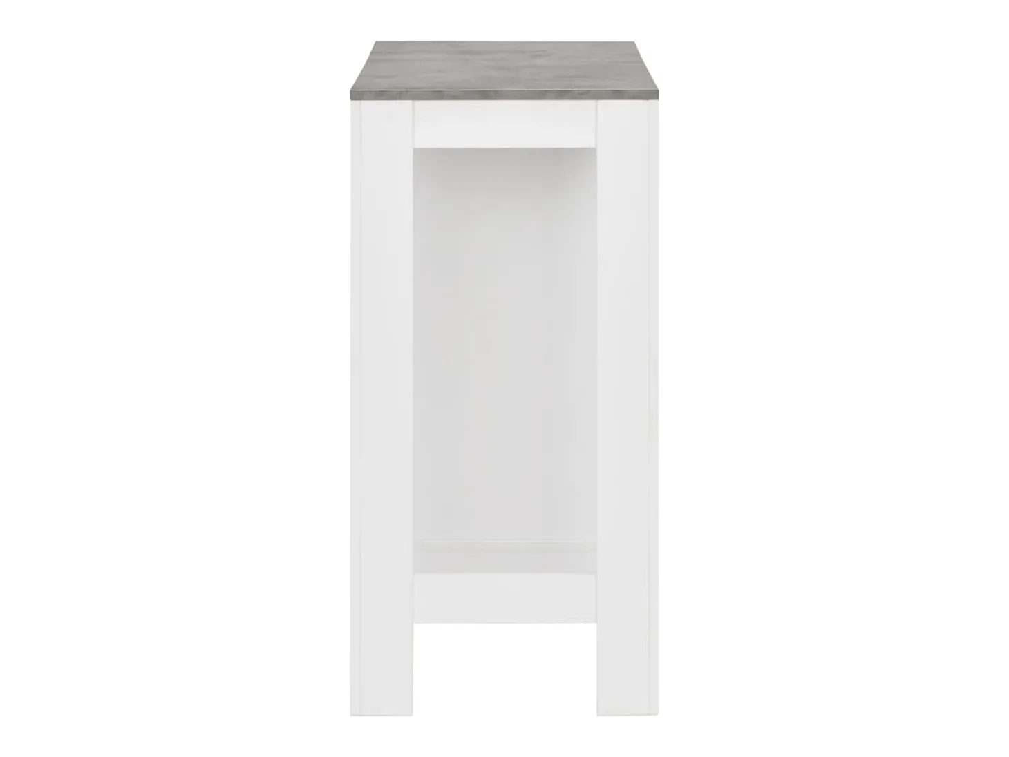 Móvel de bar com prateleira branco 110x50x103 cm PT871469