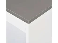 Móvel de bar com prateleira branco 110x50x103 cm PT926003