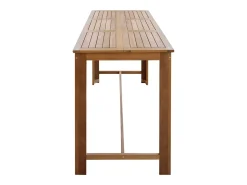 Móvel de bar em madeira de acácia maciça 150x70x105 cm PT294154