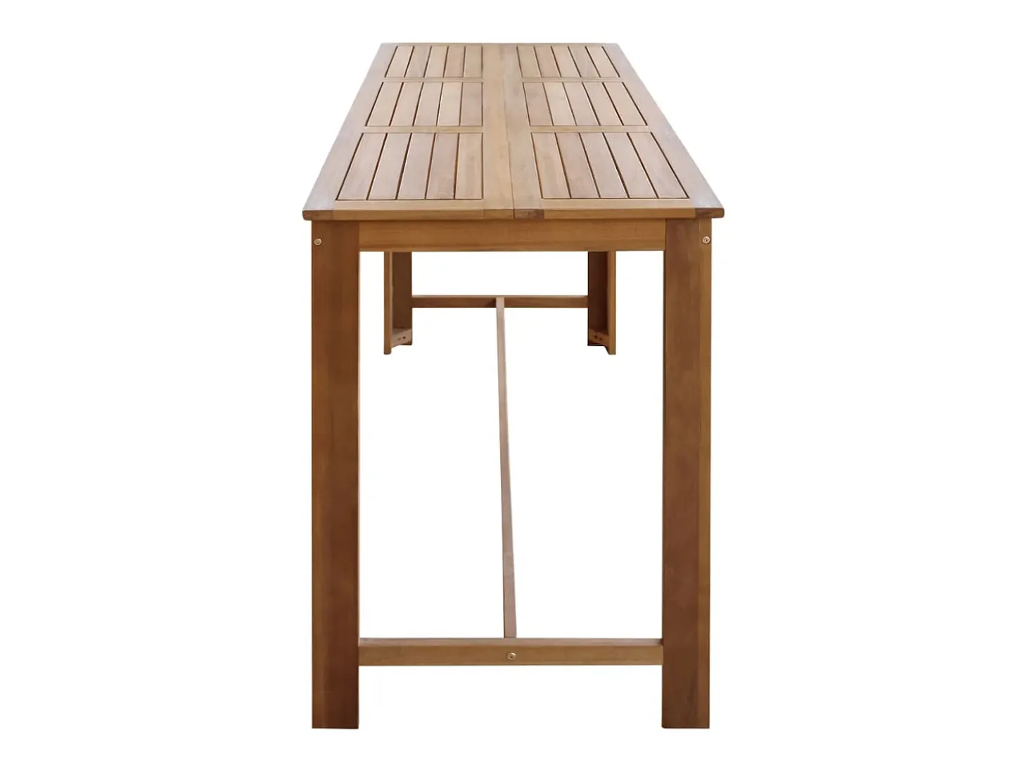 Móvel de bar em madeira de acácia maciça 150x70x105 cm PT294154