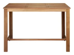 Móvel de bar em madeira de acácia maciça 150x70x105 cm PT294154
