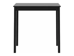 Móvel de bar em MDF preto 115x55x107 cm PT298653