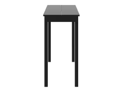 Móvel de bar em MDF preto 115x55x107 cm PT298653