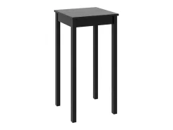 Móvel de bar em MDF preto 55x55x107 cm PT328085