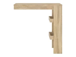 Móvel de bar p/ parede 102x45x103,5cm derivados madeira carvalho PT215404
