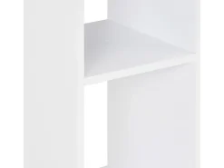 Móvel de bar 60x60x110 cm branco e carvalho sonoma PT130479