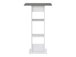 Móvel de bar 60x60x110 cm branco e antracite PT264559