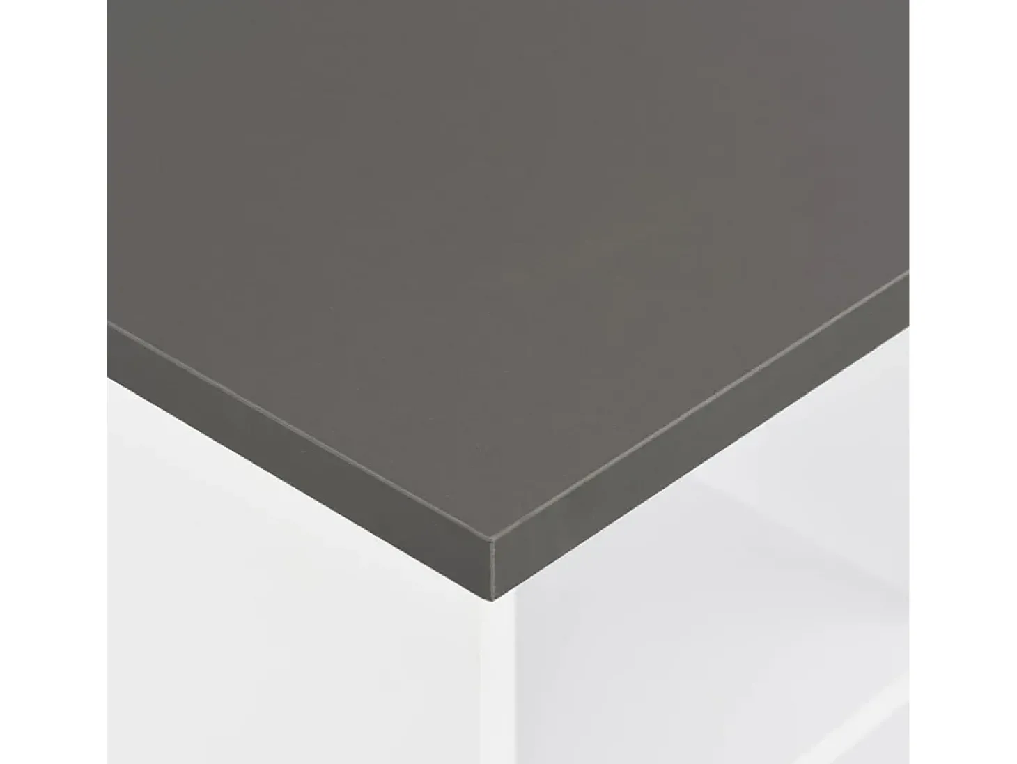 Móvel de bar 60x60x110 cm branco e antracite PT264559