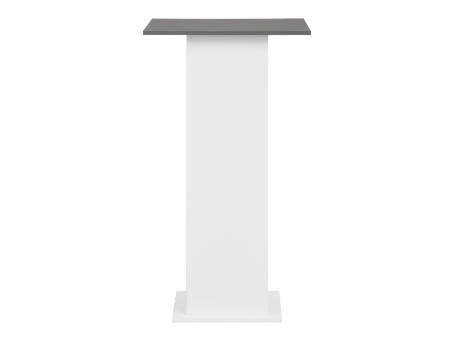 Móvel de bar 60x60x110 cm branco e antracite PT264559