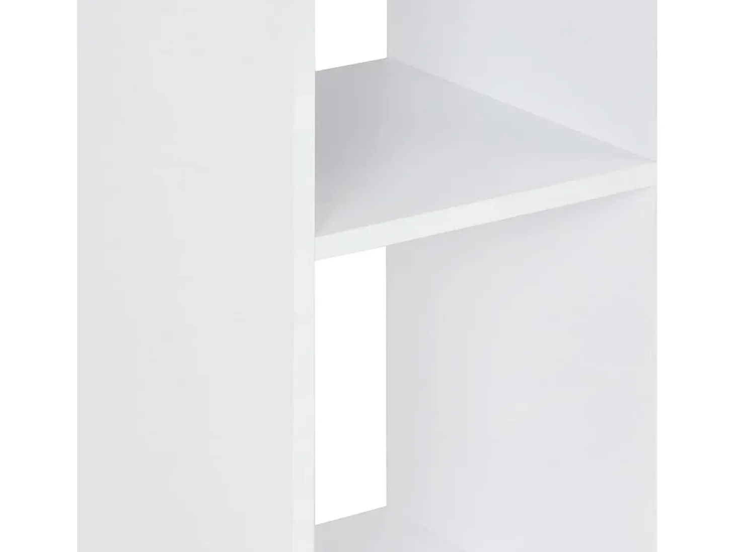 Móvel de bar 60x60x110 cm branco e cinzento cimento PT379754