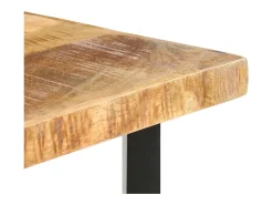 Móvel de bar 120x58x107 cm madeira de mangueira áspera PT482190