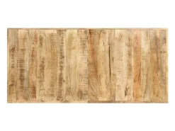 Móvel de bar 150x70x107 cm madeira de mangueira áspera PT579492