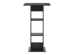 Móvel de bar 60x60x110 cm preto PT821131