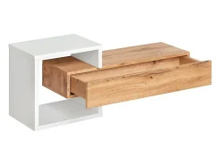 Móvel de entrada - TORTH 2 - Cores carvalho e branco