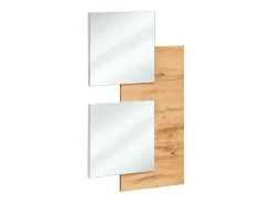 Móvel de entrada - TORTH 2 - Cores carvalho e branco