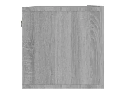Móvel de parede para TV Sonoma 120 x 30 x 30 cm madeira engenheirada cinza 02_0024282