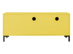Móvel de TV 113 cm amarelo MIRKO