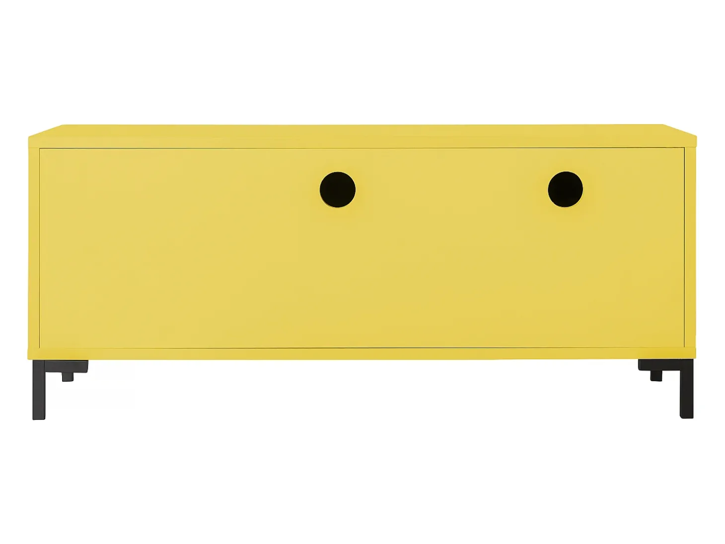 Móvel de TV 113 cm amarelo MIRKO