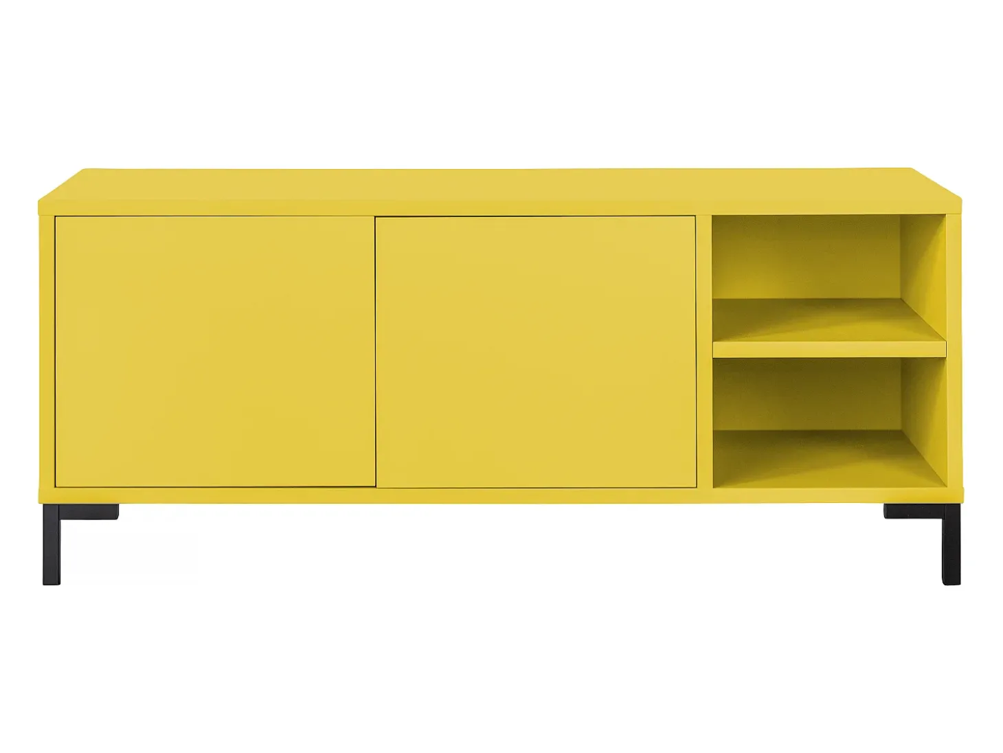 Móvel de TV 113 cm amarelo MIRKO