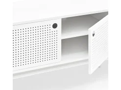 Móvel de TV branco 180x40 cm