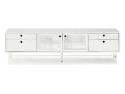 Móvel de TV branco 180x40 cm