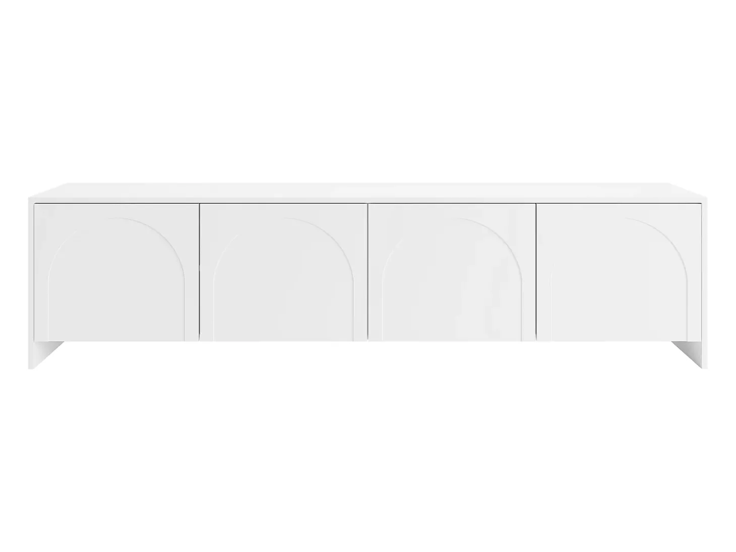 Móvel de TV com 4 portas - Branco - NALYRA de Maison Céphy