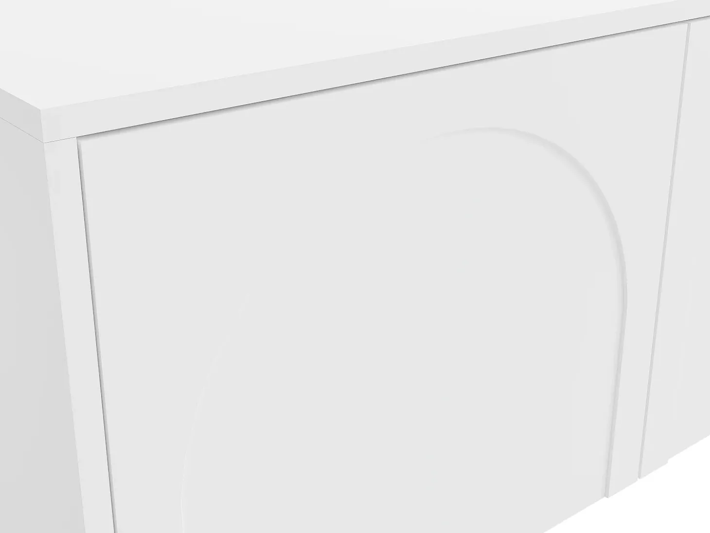 Móvel de TV com 4 portas - Branco - NALYRA de Maison Céphy