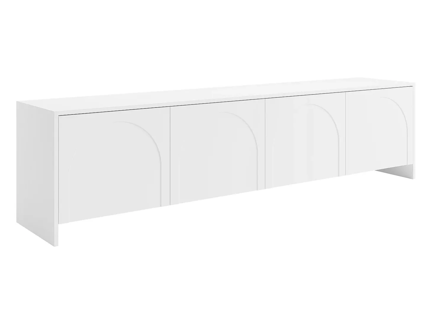Móvel de TV com 4 portas - Branco - NALYRA de Maison Céphy