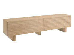 Móvel de TV com 2 portas 180 cm em MDF - Natural - LUDIMA