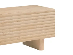 Móvel de TV com 2 portas 180 cm em MDF - Natural - LUDIMA
