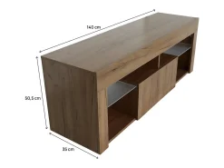 Móvel de TV de design em madeira 