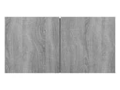 Móvel de TV de parede Sonoma 60 x 30 x 30 cm madeira industrializada cinza 02_0024290