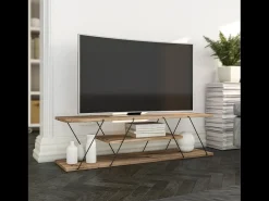 Móvel de TV design contemporâneo com prateleira HAMAR