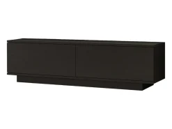 Móvel de TV Design Preto 140cm MELI Moderno com Arrumação