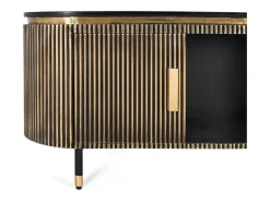 Móvel de TV em manguier et bronze 150cm
