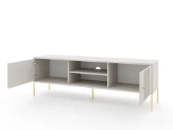 Móvel de TV Iseo caxemira/dourado/dourado