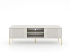 Móvel de TV Iseo caxemira/dourado/dourado