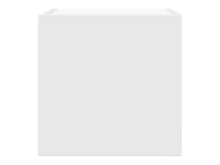 Móvel de TV multimídia para parede prateleira para TV aparador para TV para sala de jantar sala de estar quarto 2 peças 30,5 x 30 x 30 cm branco 02_0028902