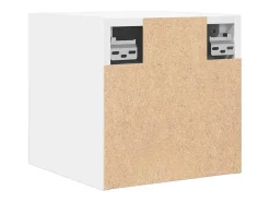 Móvel de TV multimídia para parede prateleira para TV aparador para TV para sala de jantar sala de estar quarto 2 peças 30,5 x 30 x 30 cm branco 02_0028902