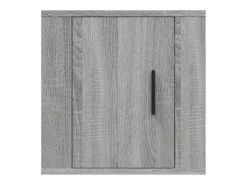 Móvel de TV multimídia para parede prateleira para TV aparador para TV para sala de jantar sala de estar quarto 2 peças Sonoma 40 x 34,5 x 40 cm cinza 02_0029013